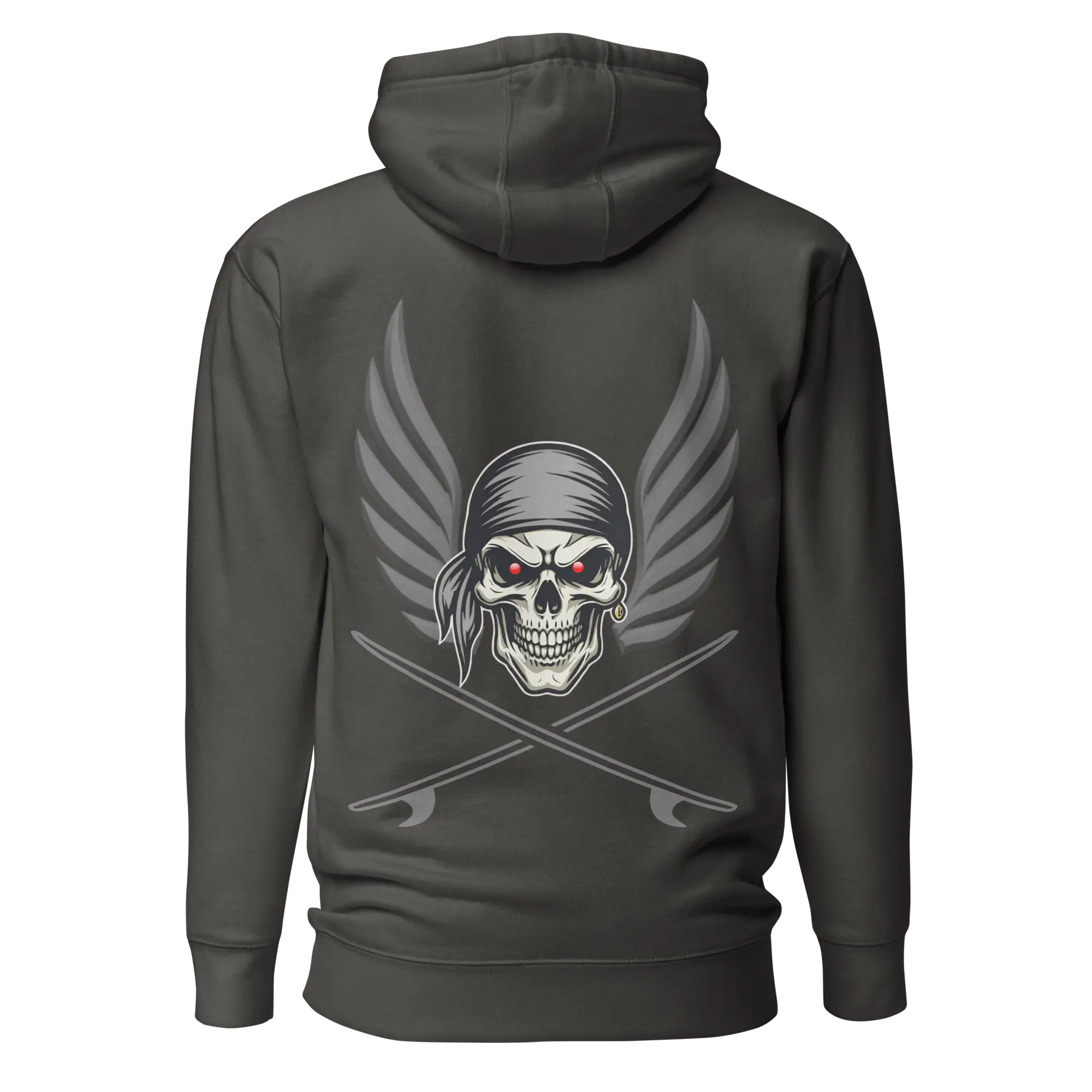 Sweat capuche Ghostrider Red Eyes - Windsurf Addict