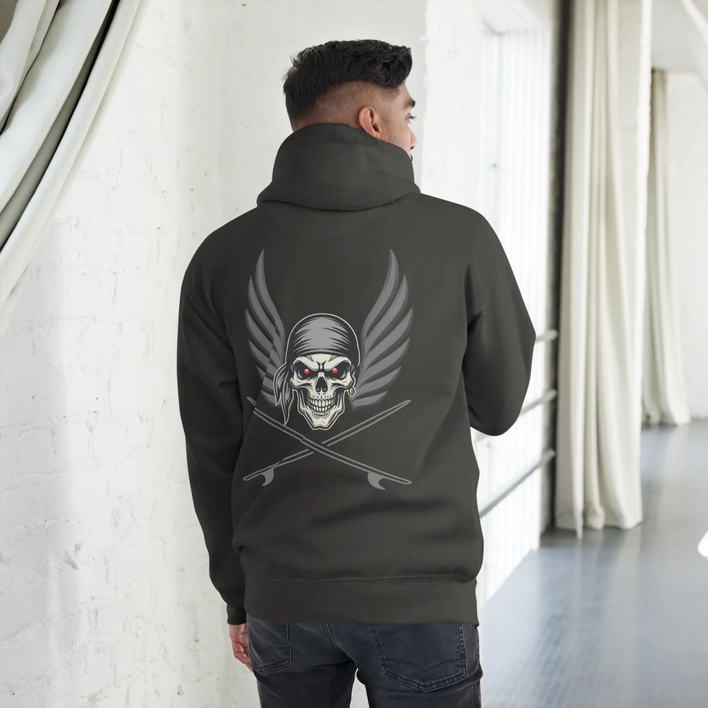 Sweat capuche Ghostrider Red Eyes - Windsurf Addict