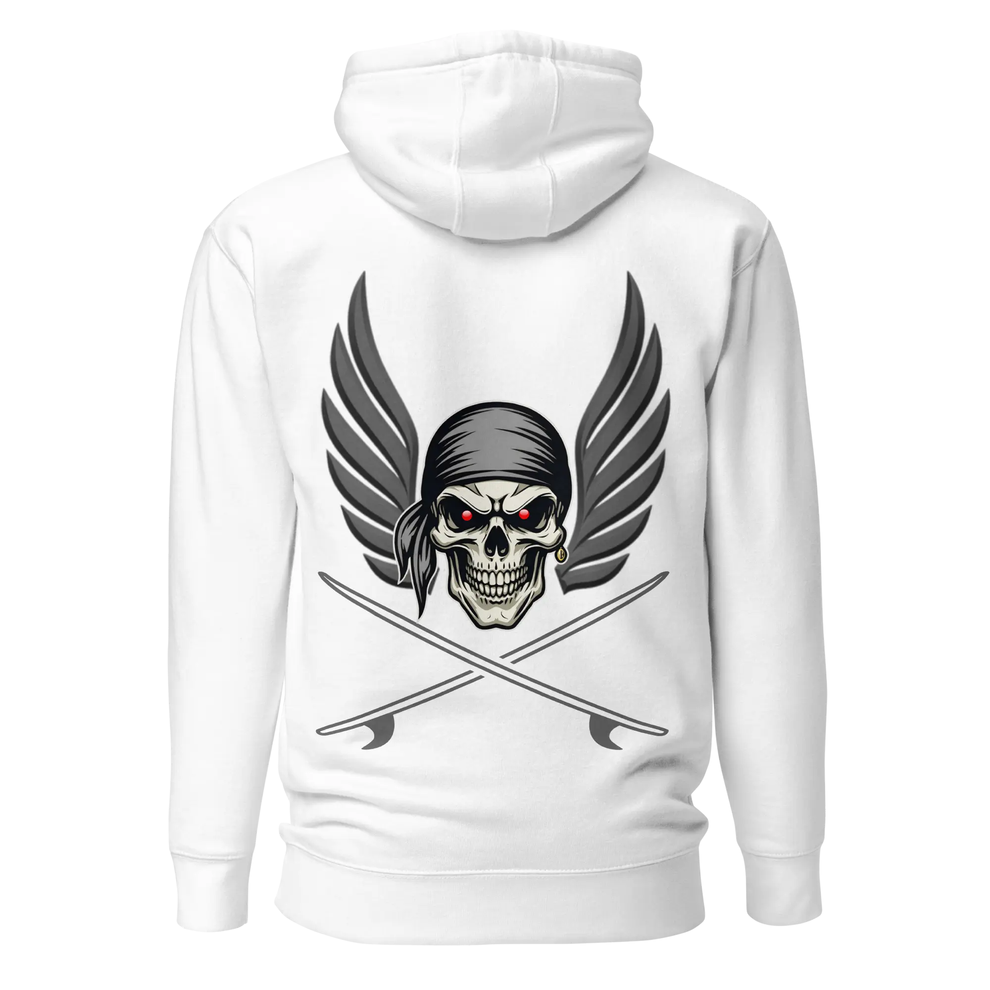 Sweat capuche Ghostrider Red Eyes - Windsurf Addict