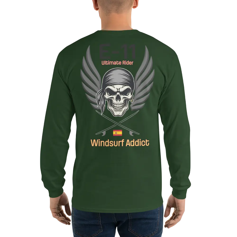 T-shirt manches longues - E11 Windsurf Addict