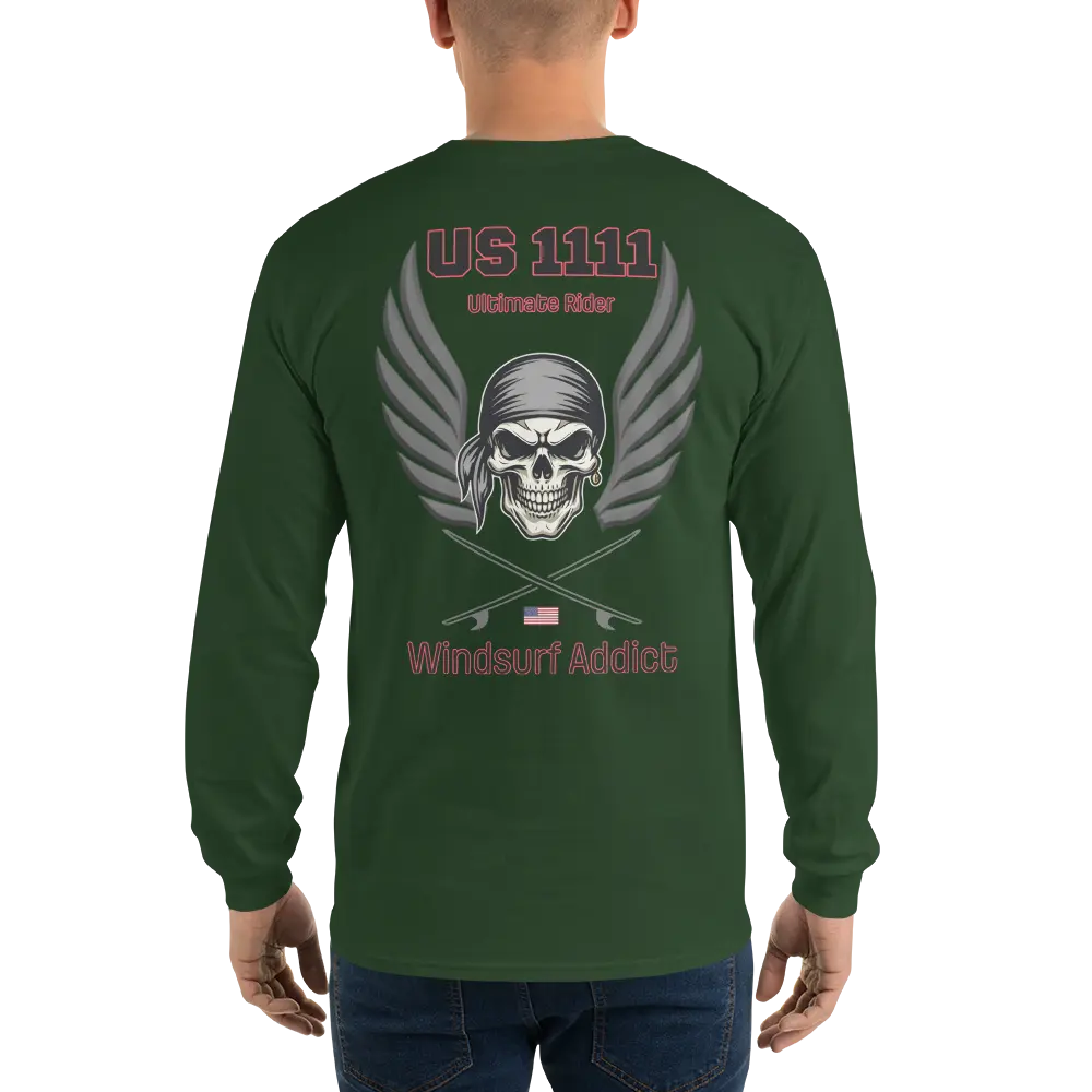 T-shirt manches longues - US1111 Windsurf Addict