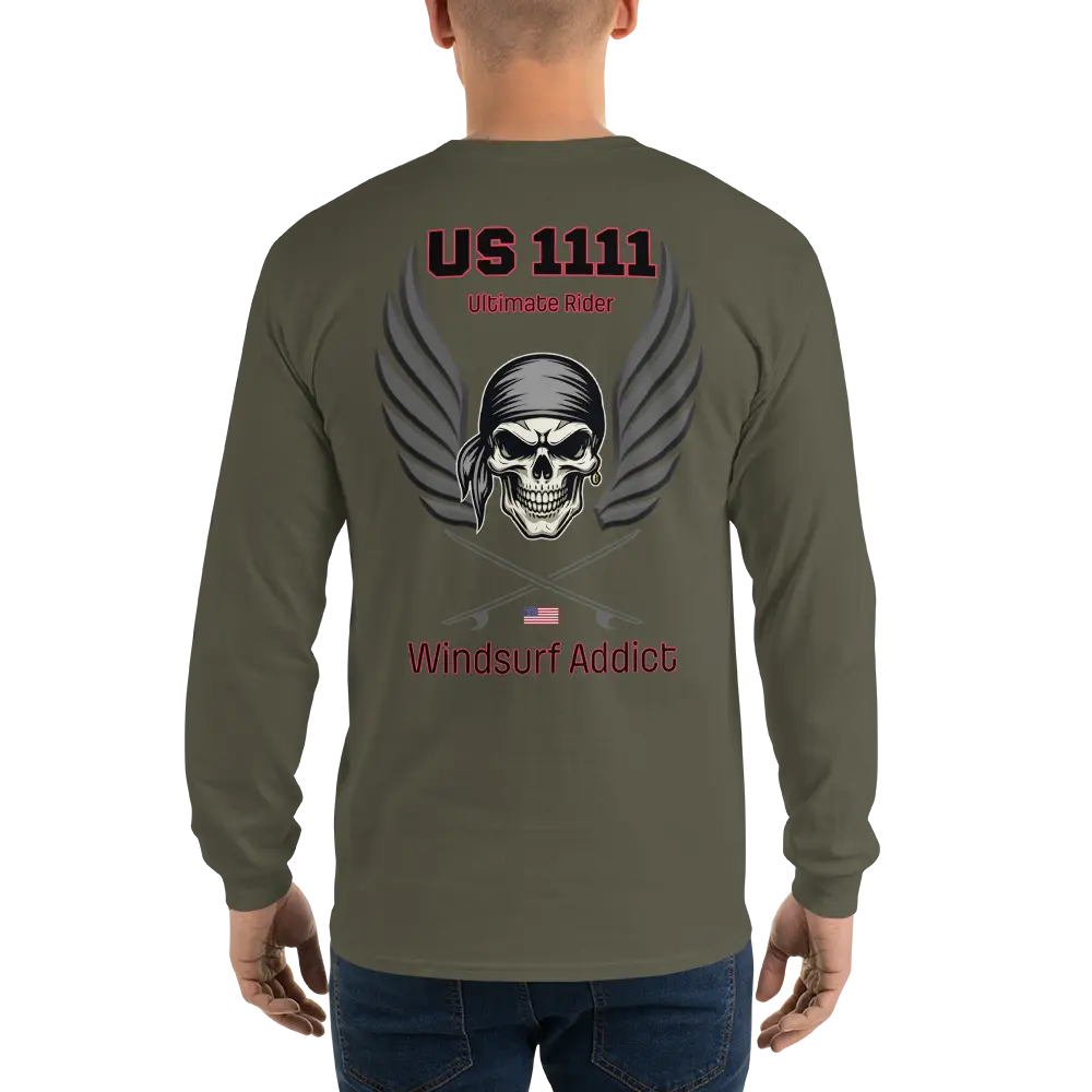 T-shirt manches longues - US1111 Windsurf Addict