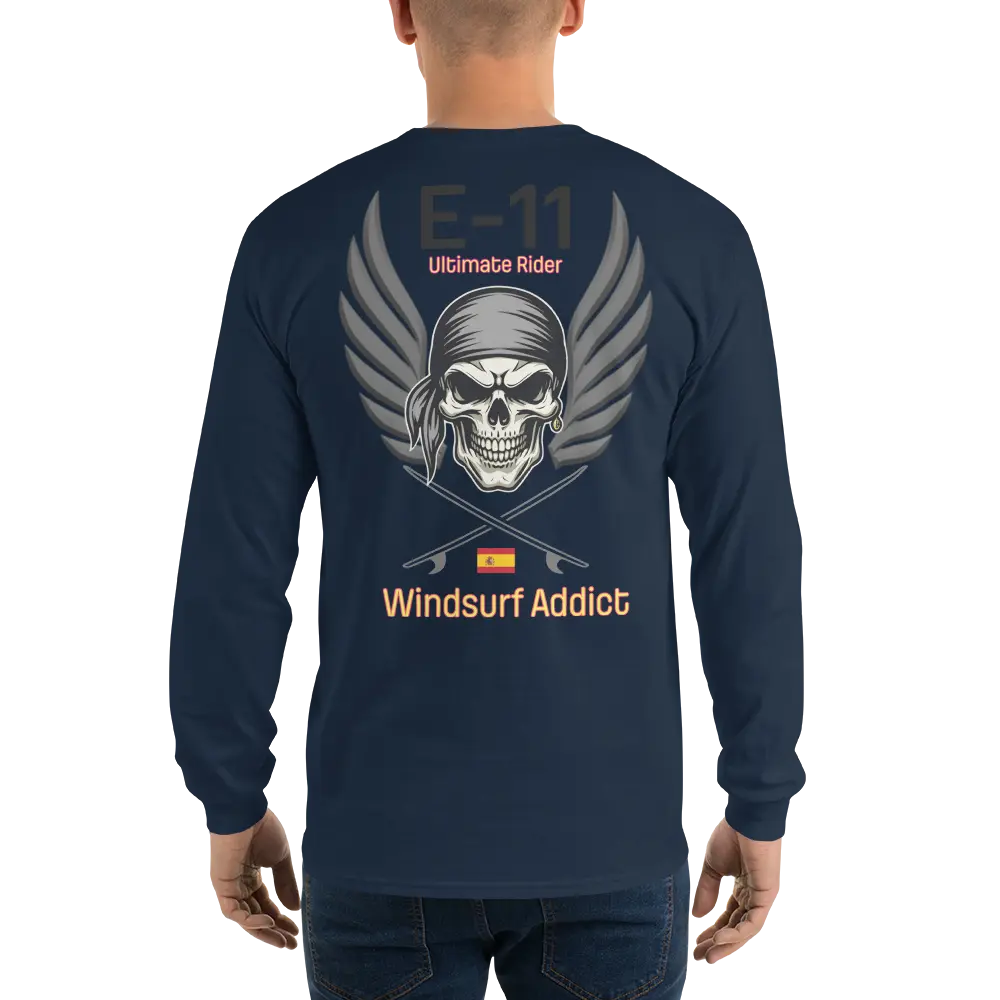 T-shirt manches longues - E11 Windsurf Addict