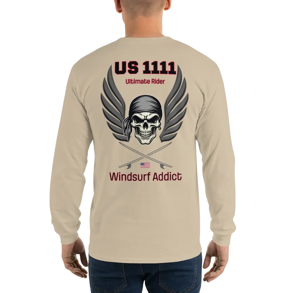 T-shirt manches longues - US1111 Windsurf Addict