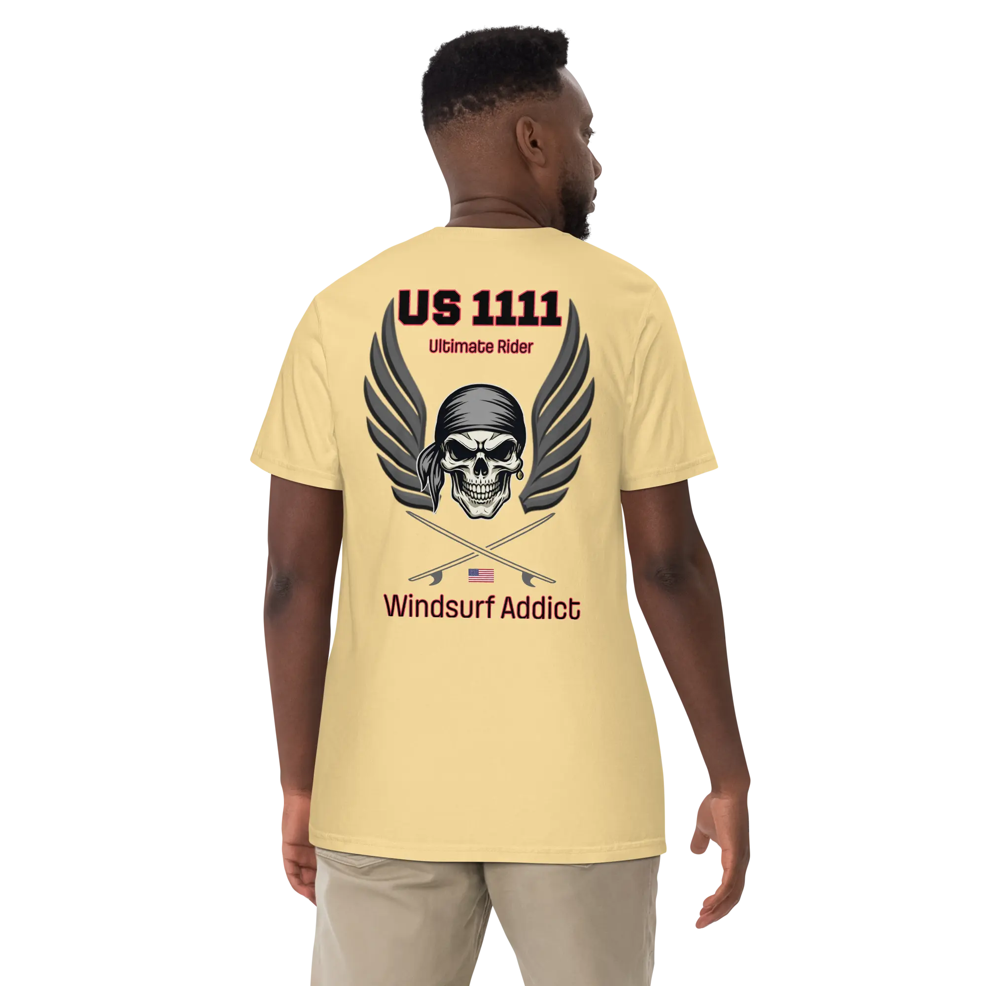 T-shirt Heavy - US1111 - Windsurf Addict