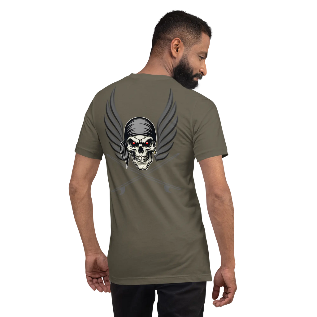 T-shirt Ghostrider red eyes - Windsurf Addict
