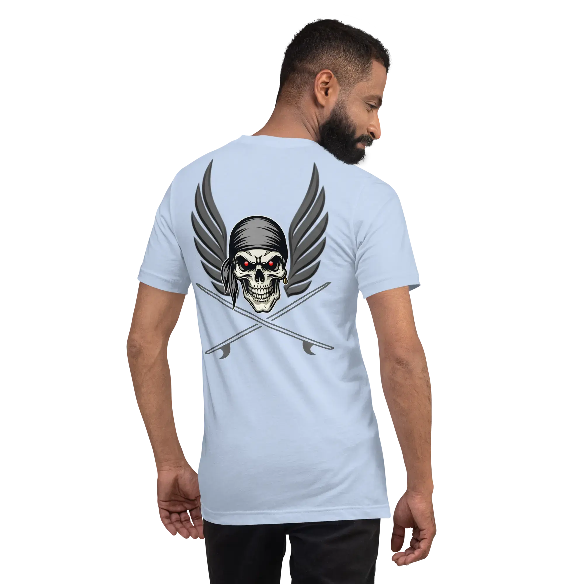T-shirt Ghostrider red eyes - Windsurf Addict