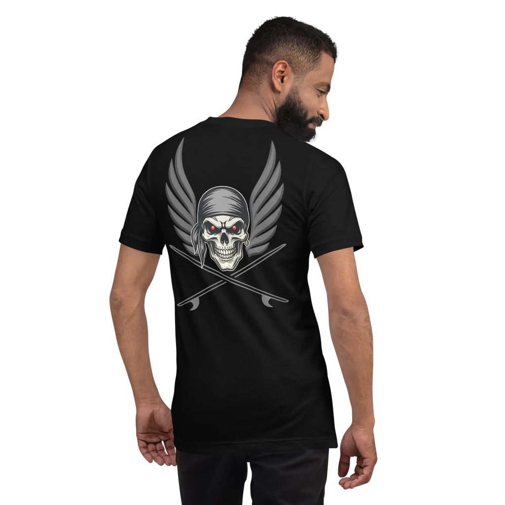 T-shirt Ghostrider red eyes - Windsurf Addict