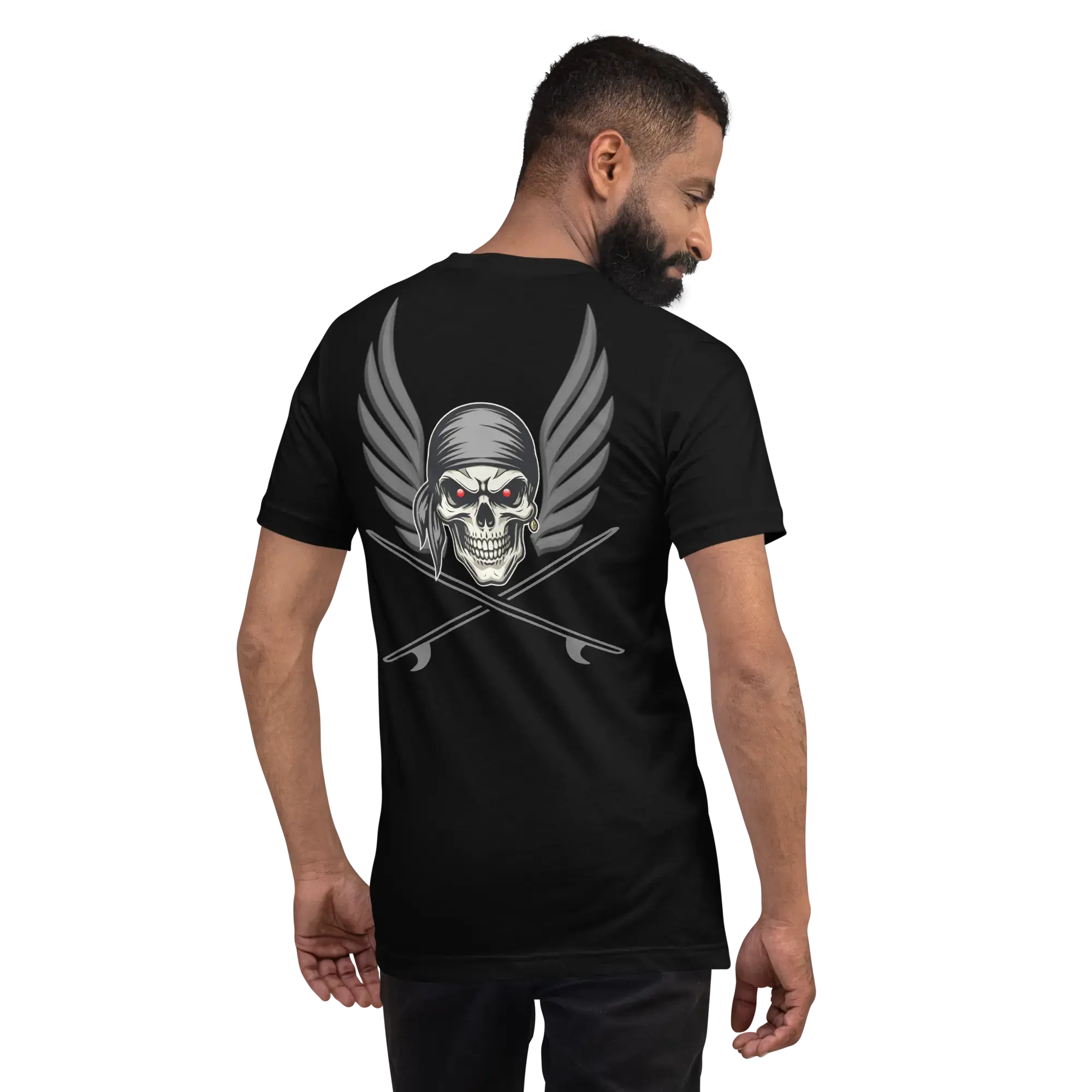 T-shirt Ghostrider red eyes - Windsurf Addict