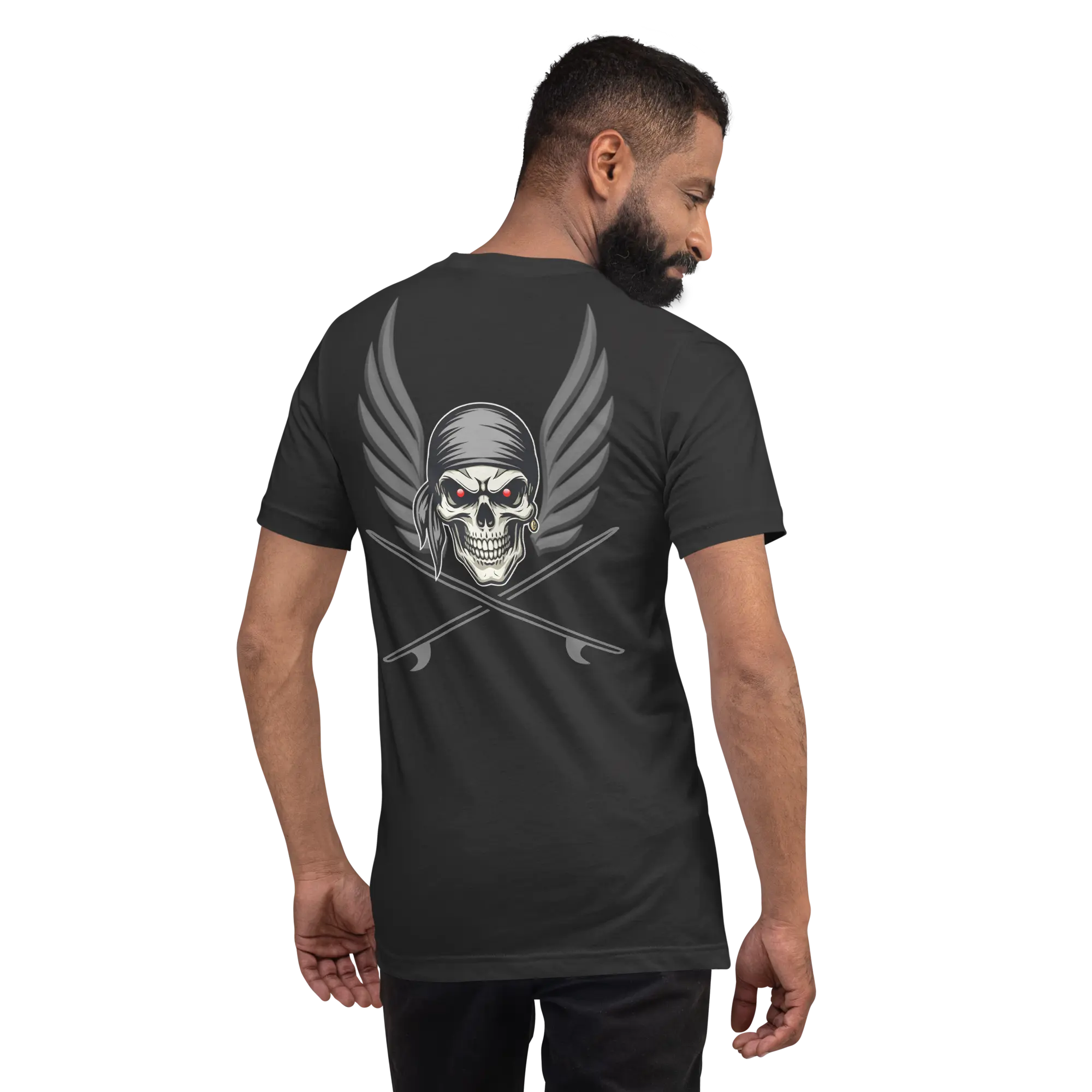 T-shirt Ghostrider red eyes - Windsurf Addict