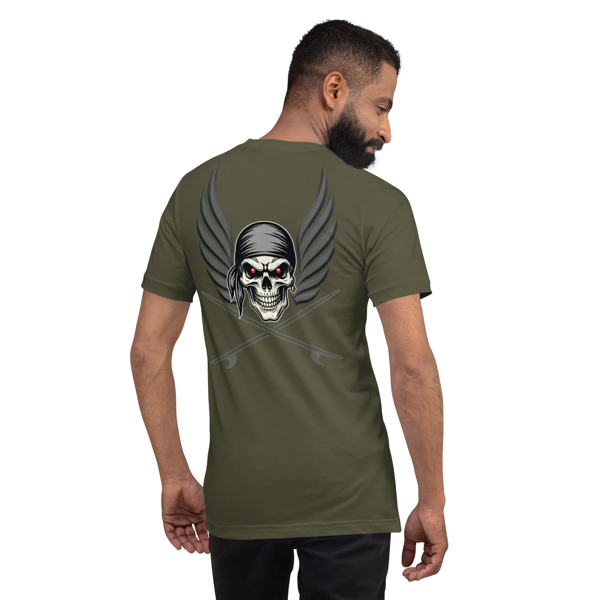 T-shirt Ghostrider red eyes - Windsurf Addict