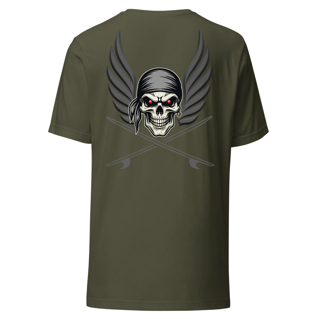 T-shirt Ghostrider red eyes - Windsurf Addict