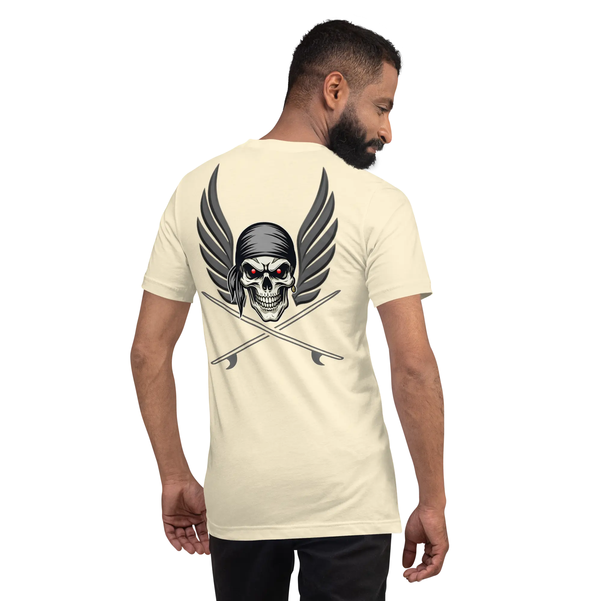 T-shirt Ghostrider red eyes - Windsurf Addict