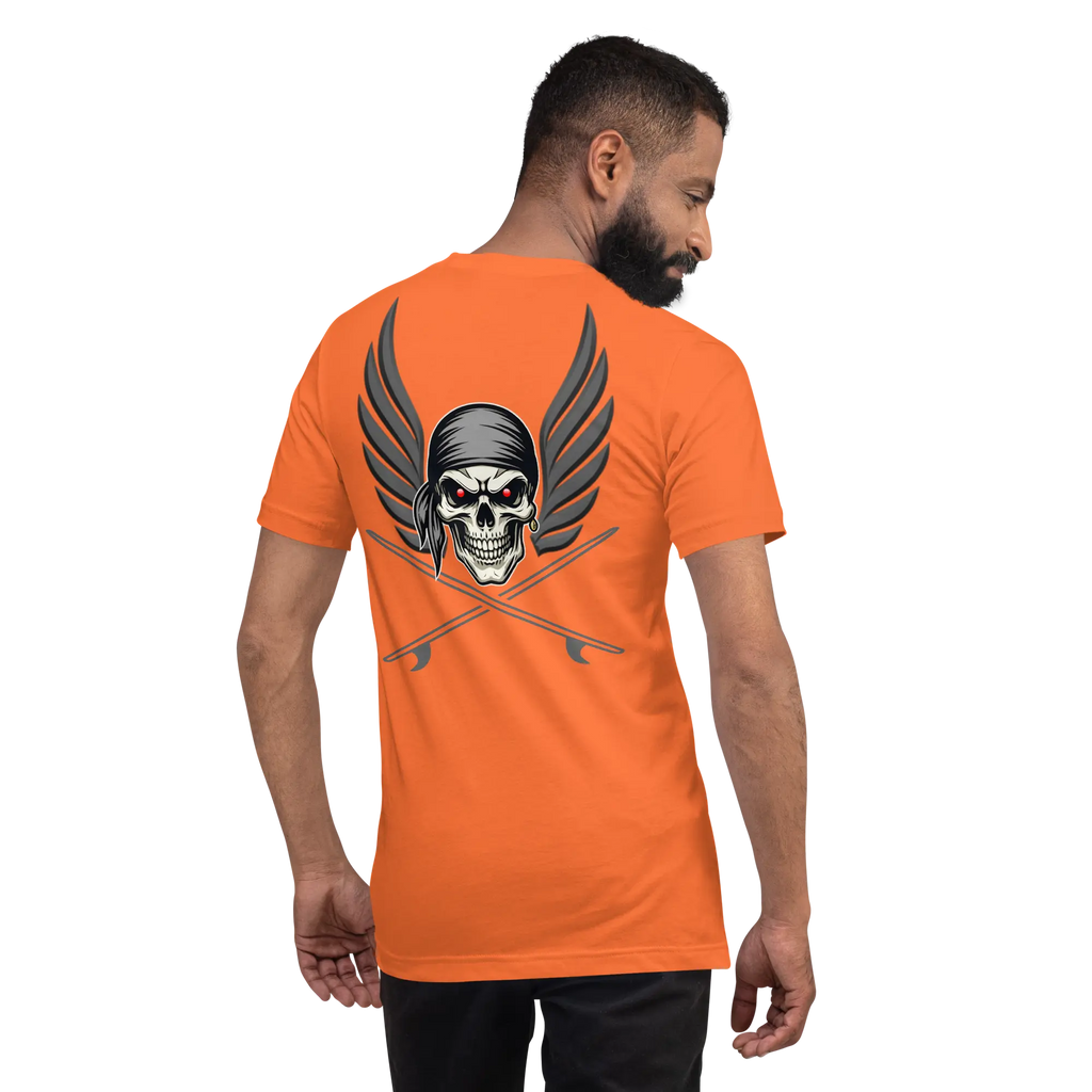 T-shirt Ghostrider red eyes - Windsurf Addict